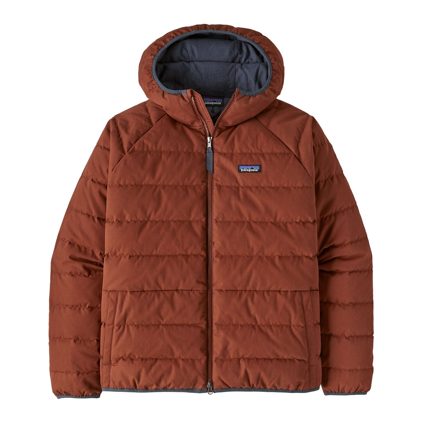 Doudoune en coton bio | rouge "cotton down jkt burnished red"