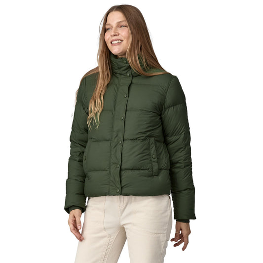 Doudoune en matière recyclée | vert "w's silent down jkt torrey pine green"