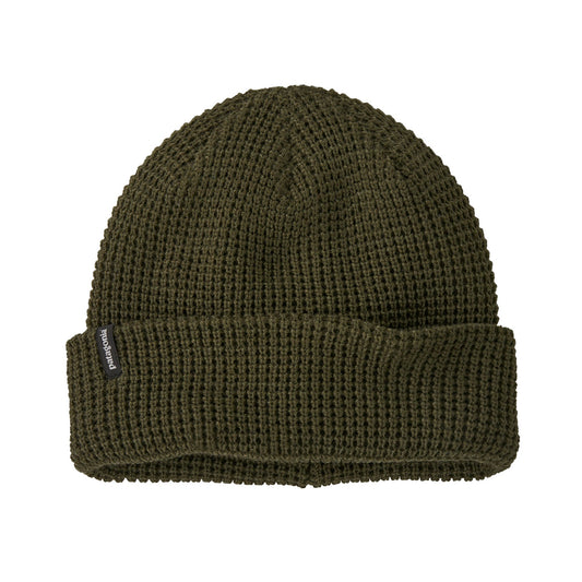 Bonnet à rabat en matière recyclée | vert "snowdrifter beanie pine needle green"