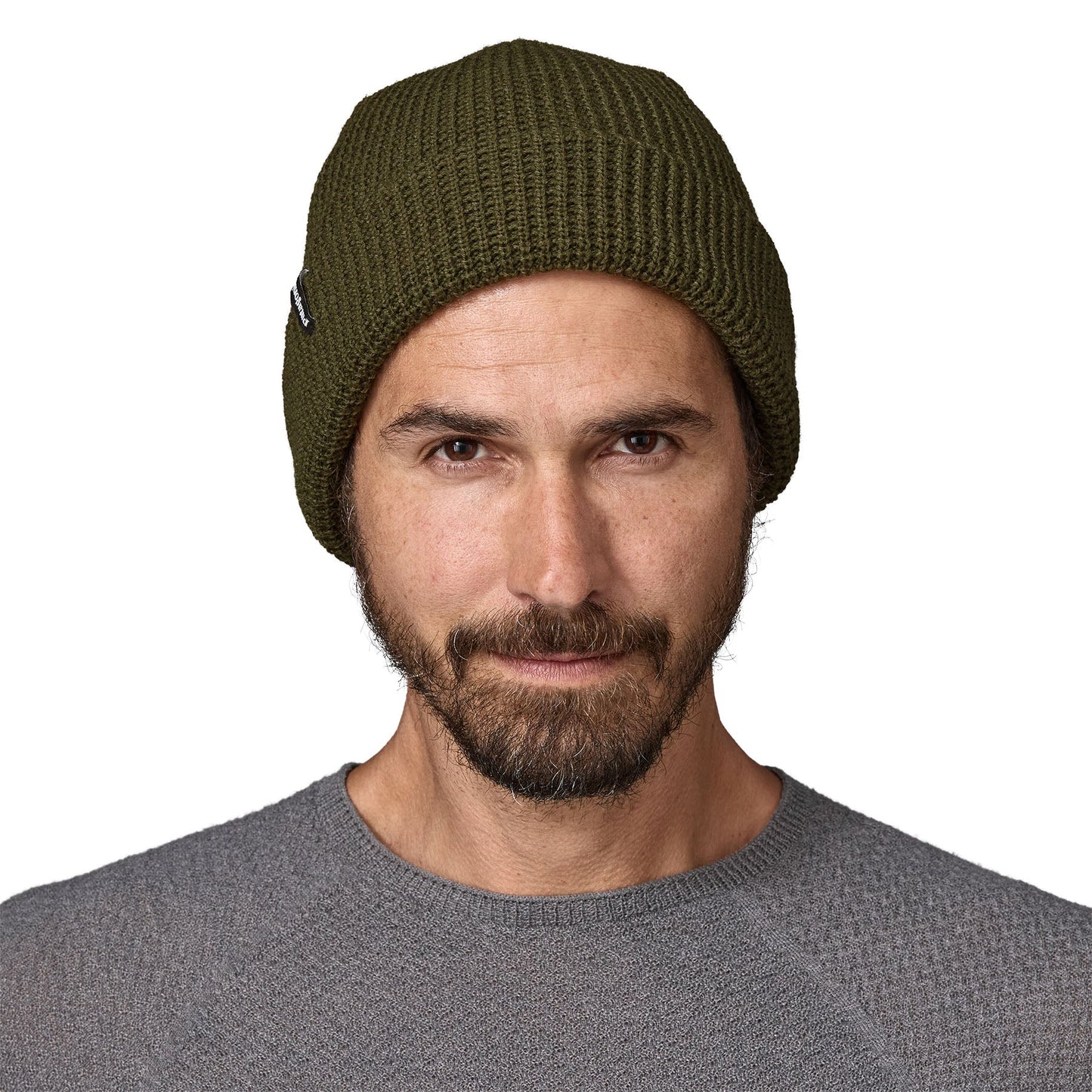 Bonnet à rabat en matière recyclée | vert "snowdrifter beanie pine needle green"
