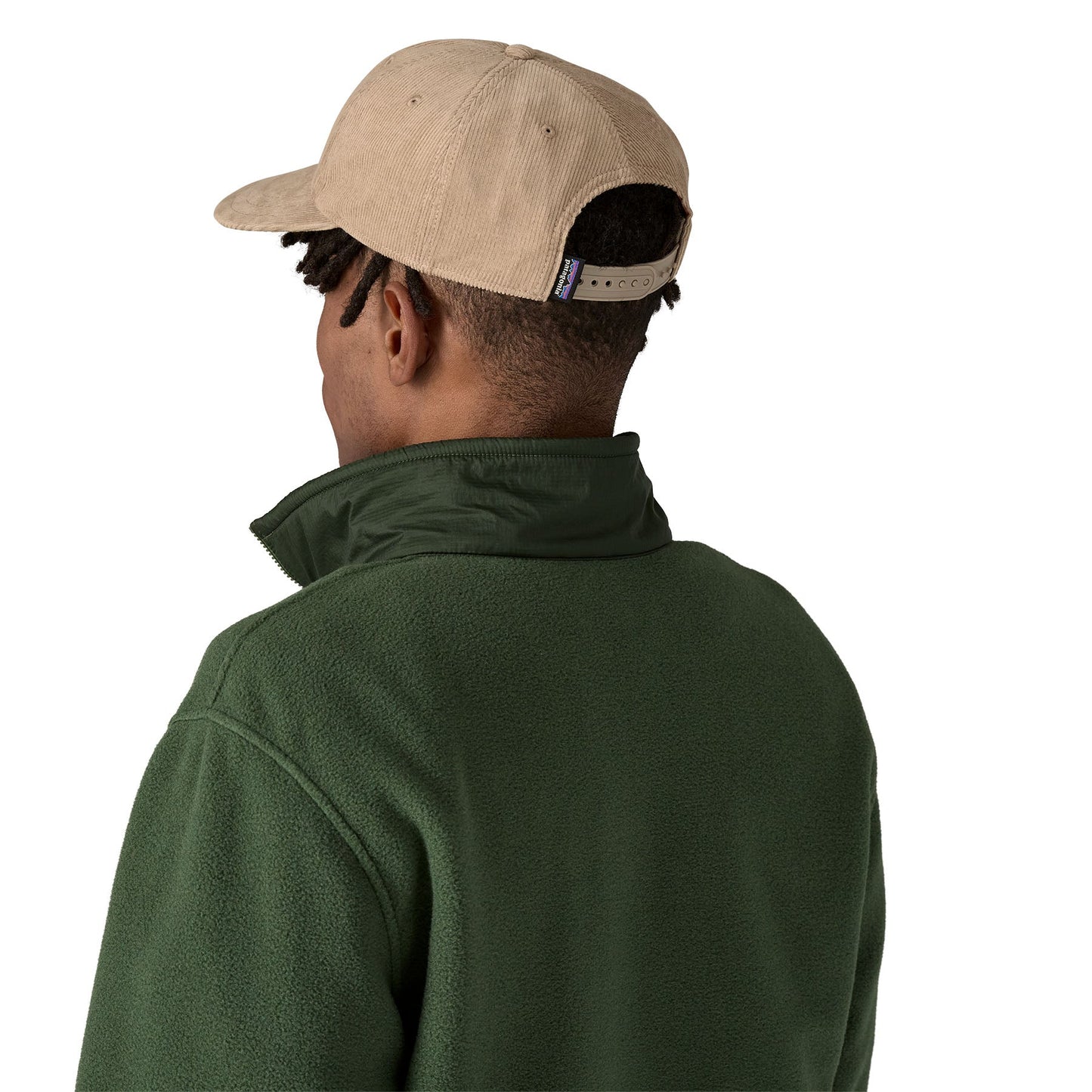 Casquette velours en coton bio | beige "corduroy cap 73 skyline seabird grey"