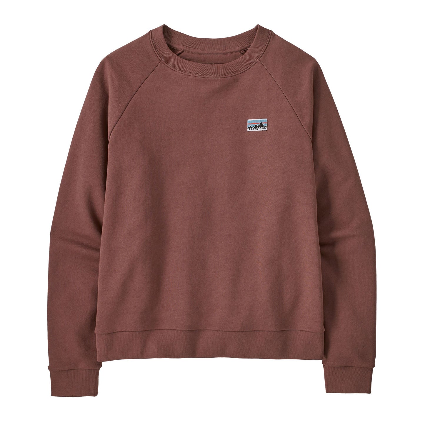 Sweat en coton bio | violet "w's regenerative organic cotton essential top dulse mauve"