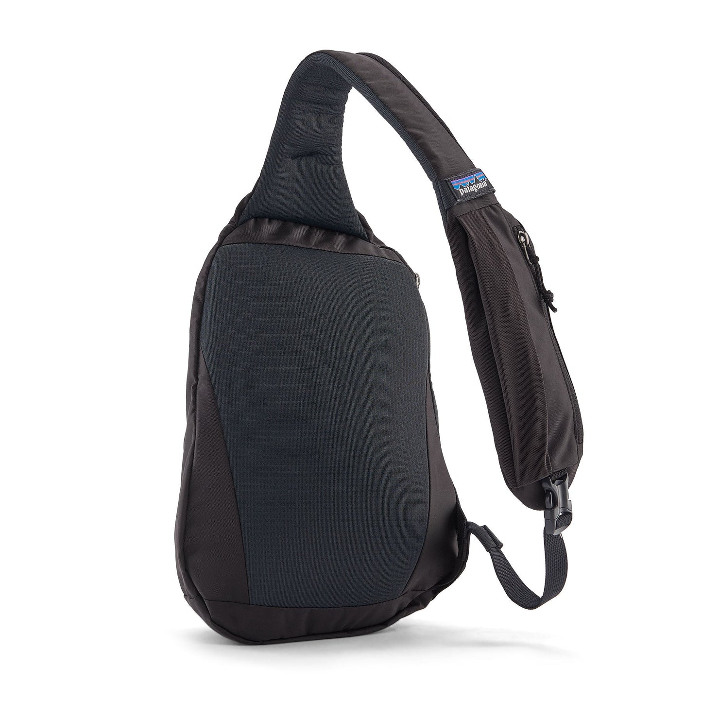 Sac bandoulière en nylon recyclé | noir "atom sling 8l - black"