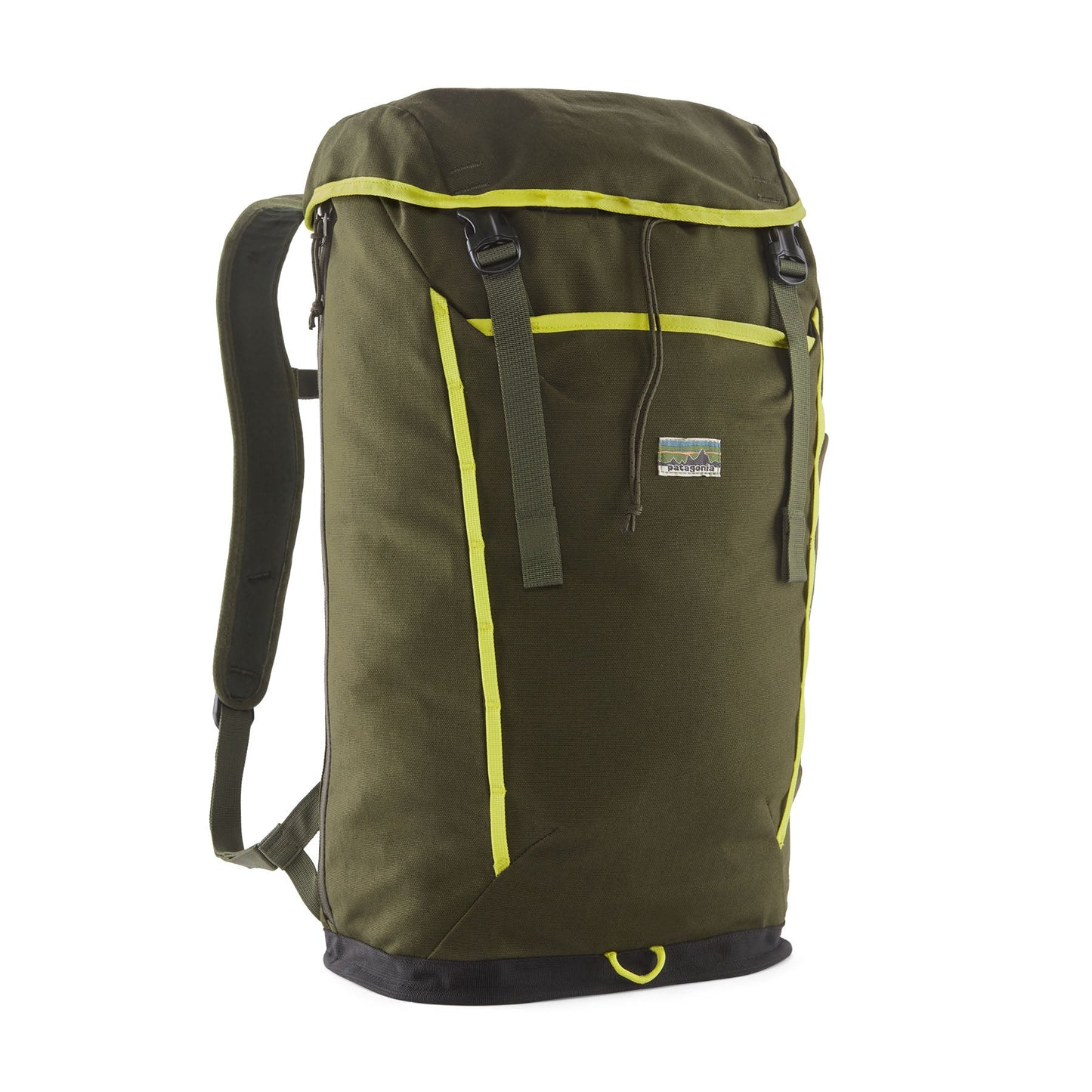 Sac à dos 28L en matière recyclée | vert "fieldsmith lid pack pine needle green"
