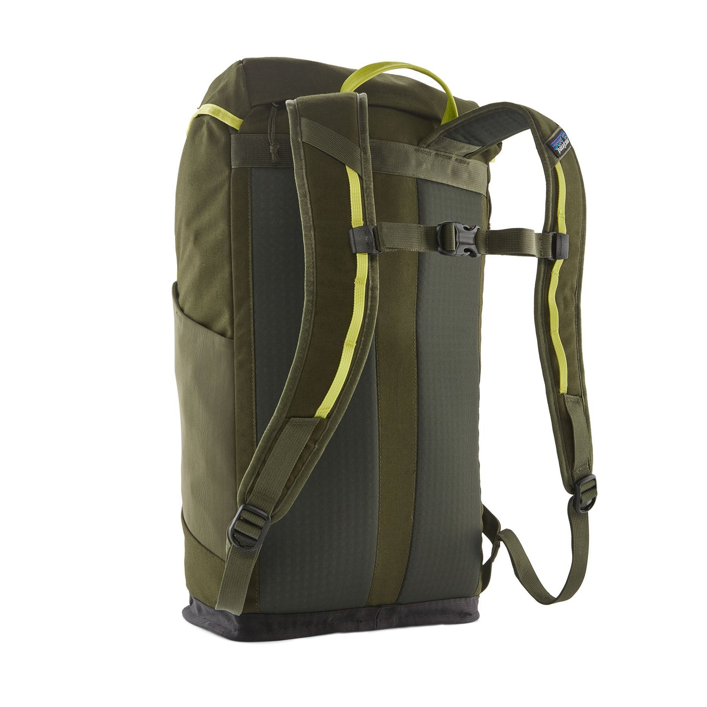 Sac à dos 28L en matière recyclée | vert "fieldsmith lid pack pine needle green"