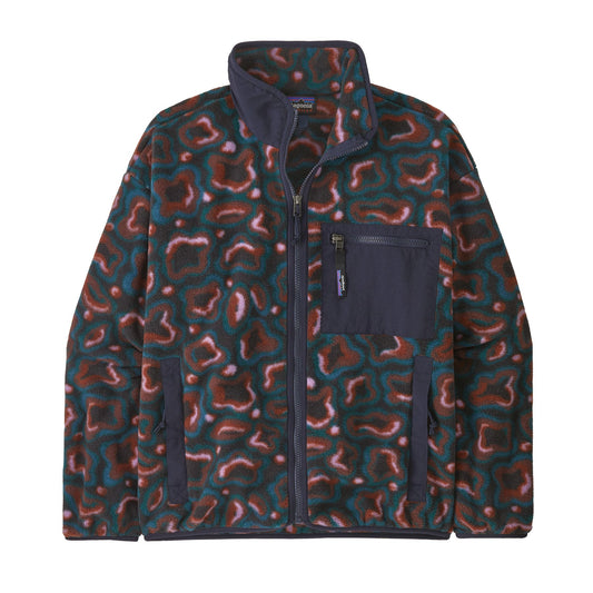 Veste polaire en matière recyclée | multicolore "synch jkt - stva"