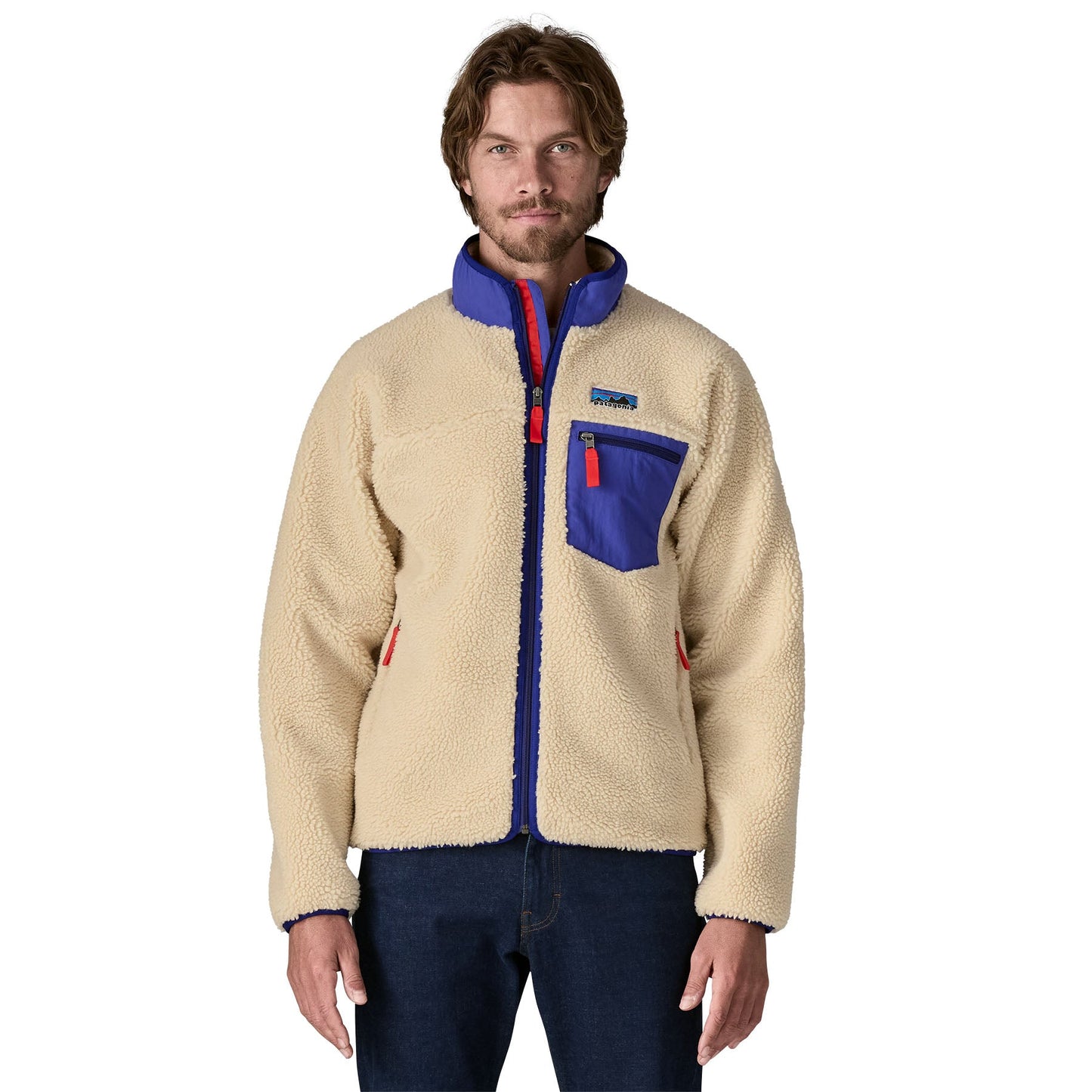 Veste polaire en matière recyclée | multicolore "m's classic retro x jkt dnat"