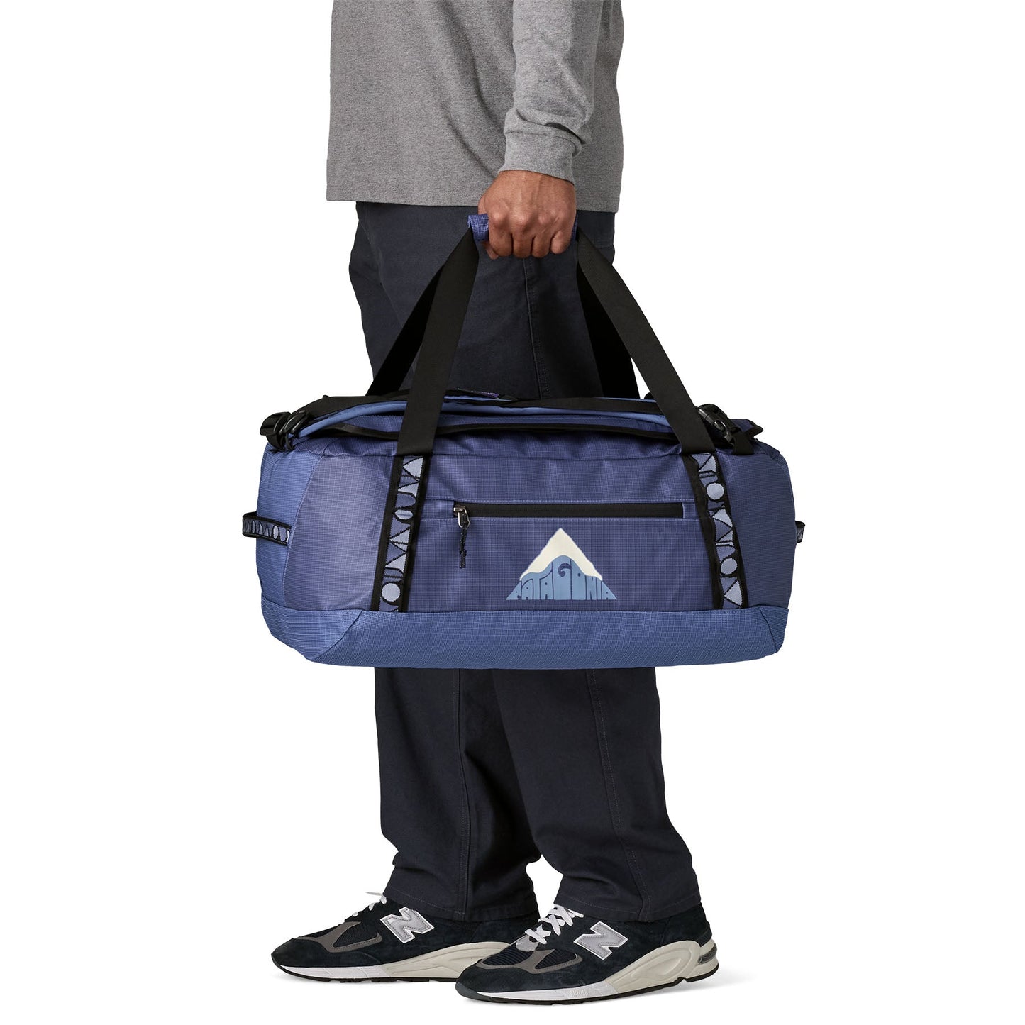 Sac de voyage 40L en nylon recyclé | bleu "black hole duffel 40l - cubl"
