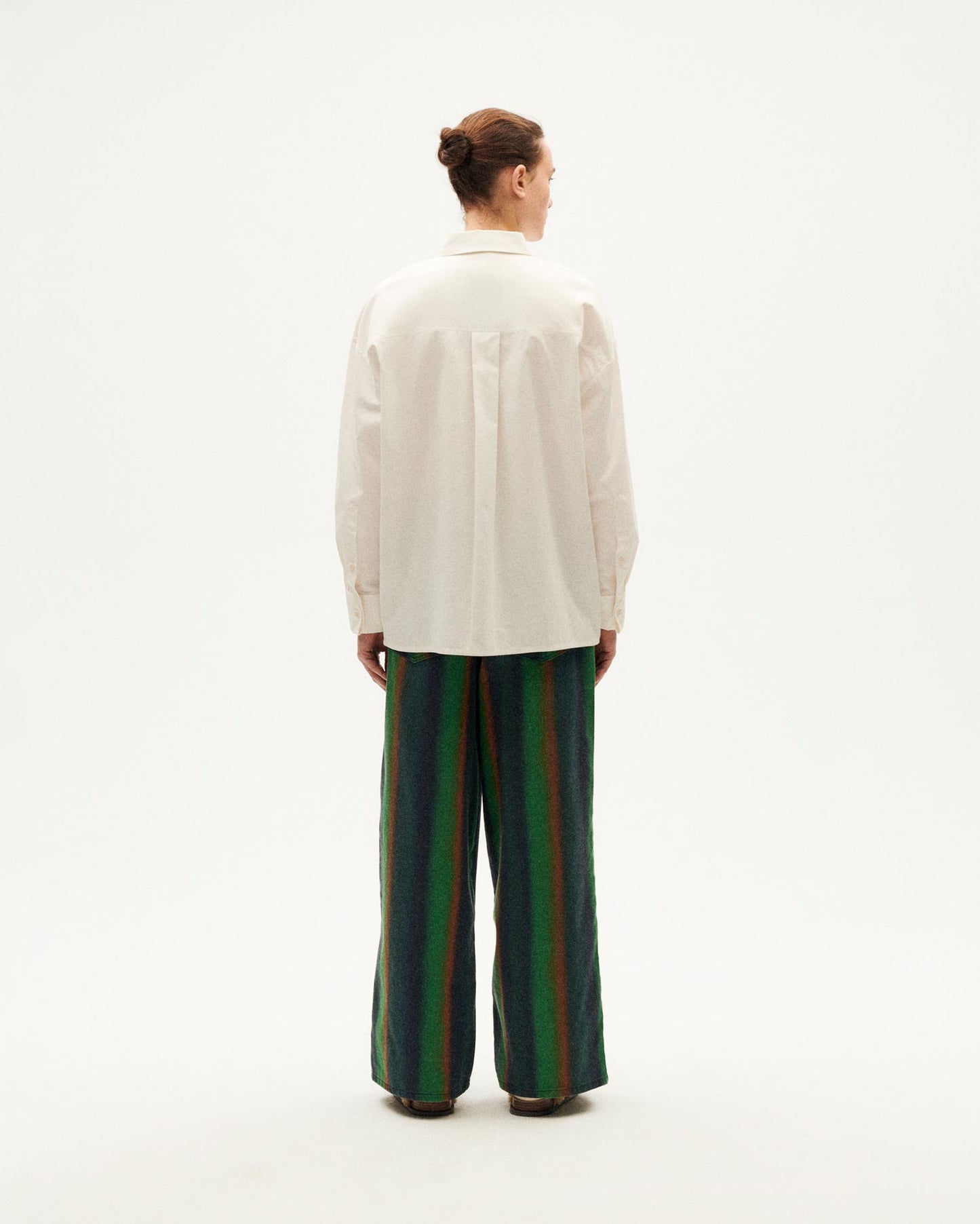 Chemise ample en coton bio | blanc "white juana blouse"