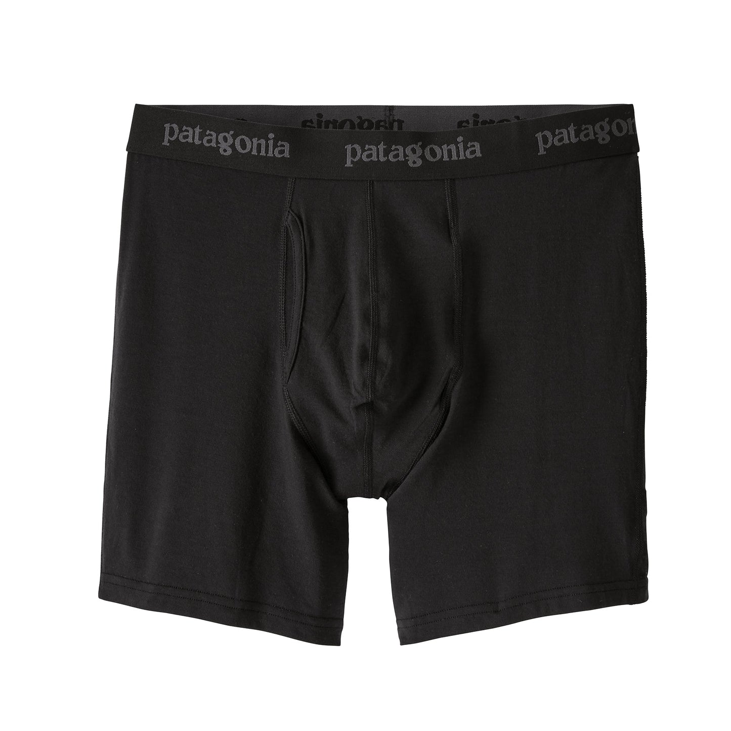 Boxer long en tencel | noir "m's essential boxer briefs - 6 in. - black"