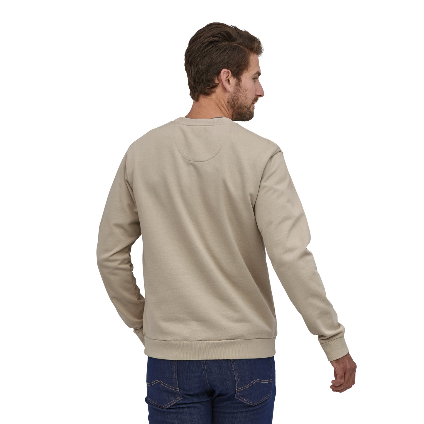 Sweat beige en coton bio - Crewneck Sweatshirt Pumice