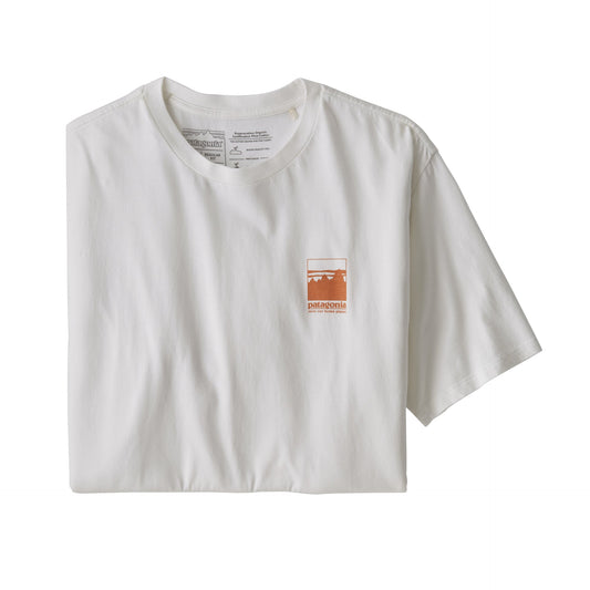 T-shirt blanc en coton bio - Alpine Icon regenerative organic pilot cotton t-shirt white