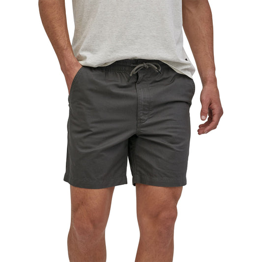 Short léger gris foncé en coton bio et chanvre - all-wear hemp volley shorts forge grey