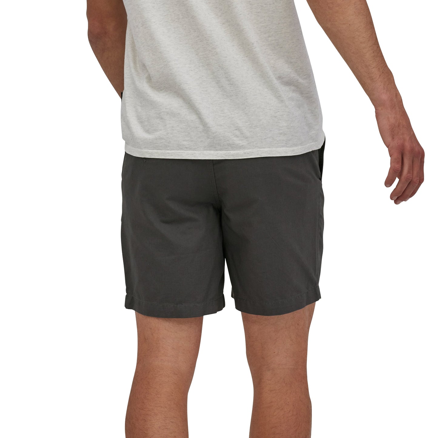 Short léger gris foncé en coton bio et chanvre - all-wear hemp volley shorts forge grey