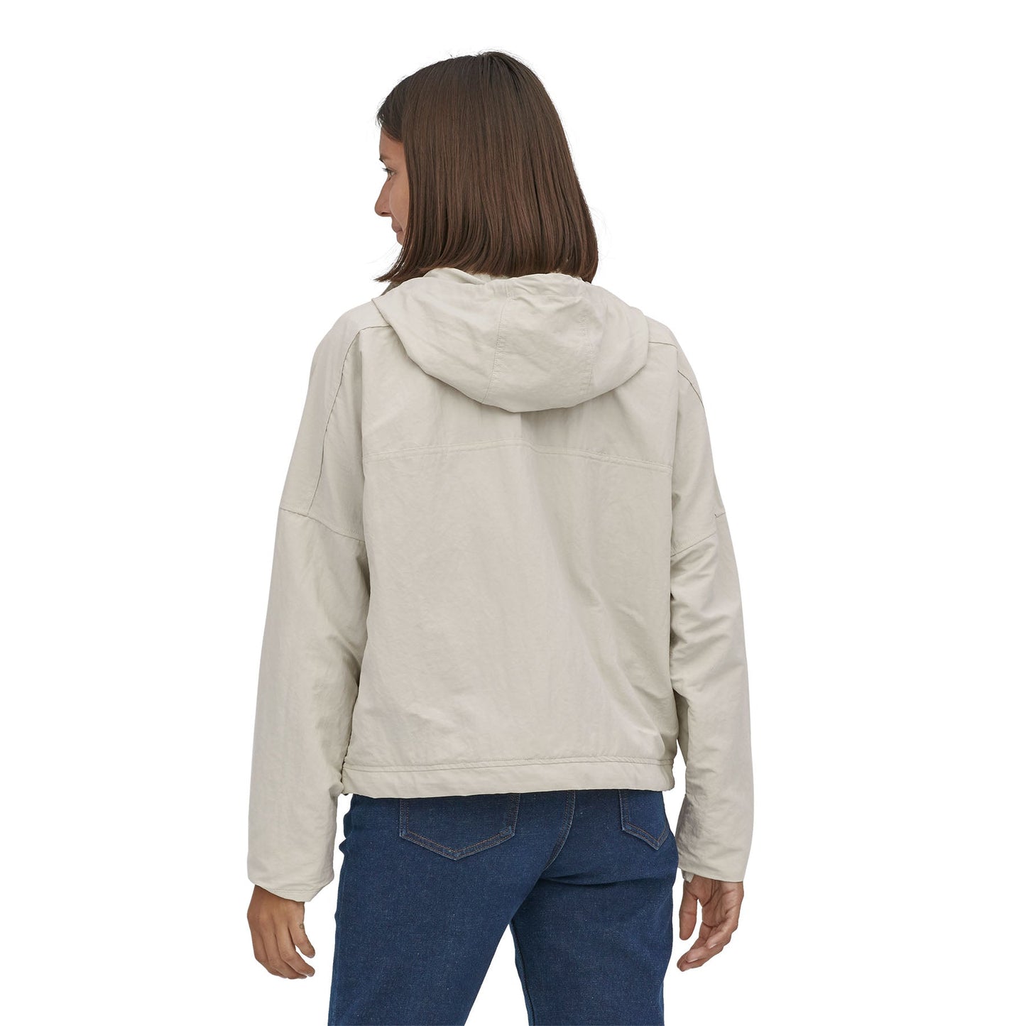 Manteau mi-saison bicolore en matière recyclée - skysail jkt dyno white