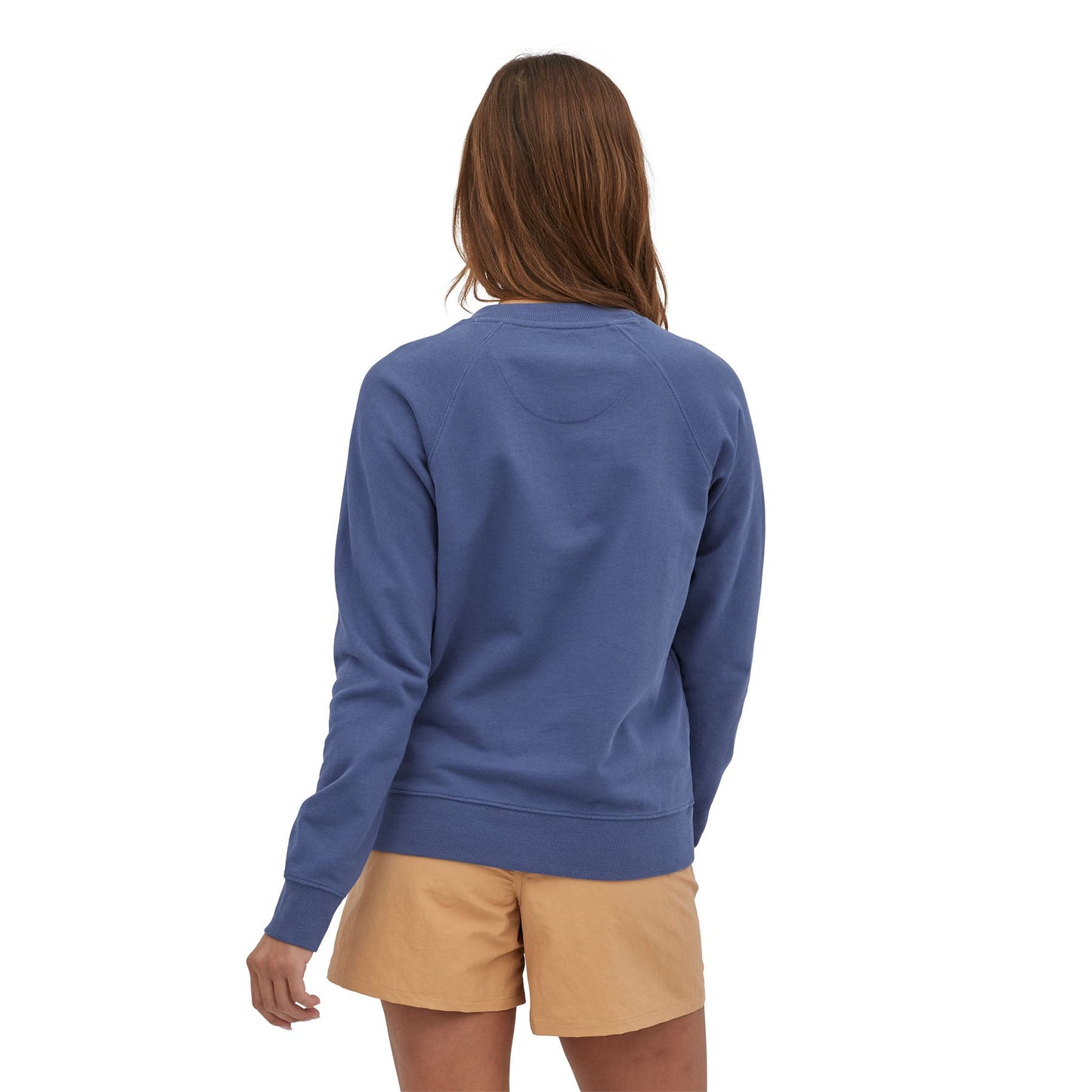 Sweat bleu en coton bio - p-6 label current blue