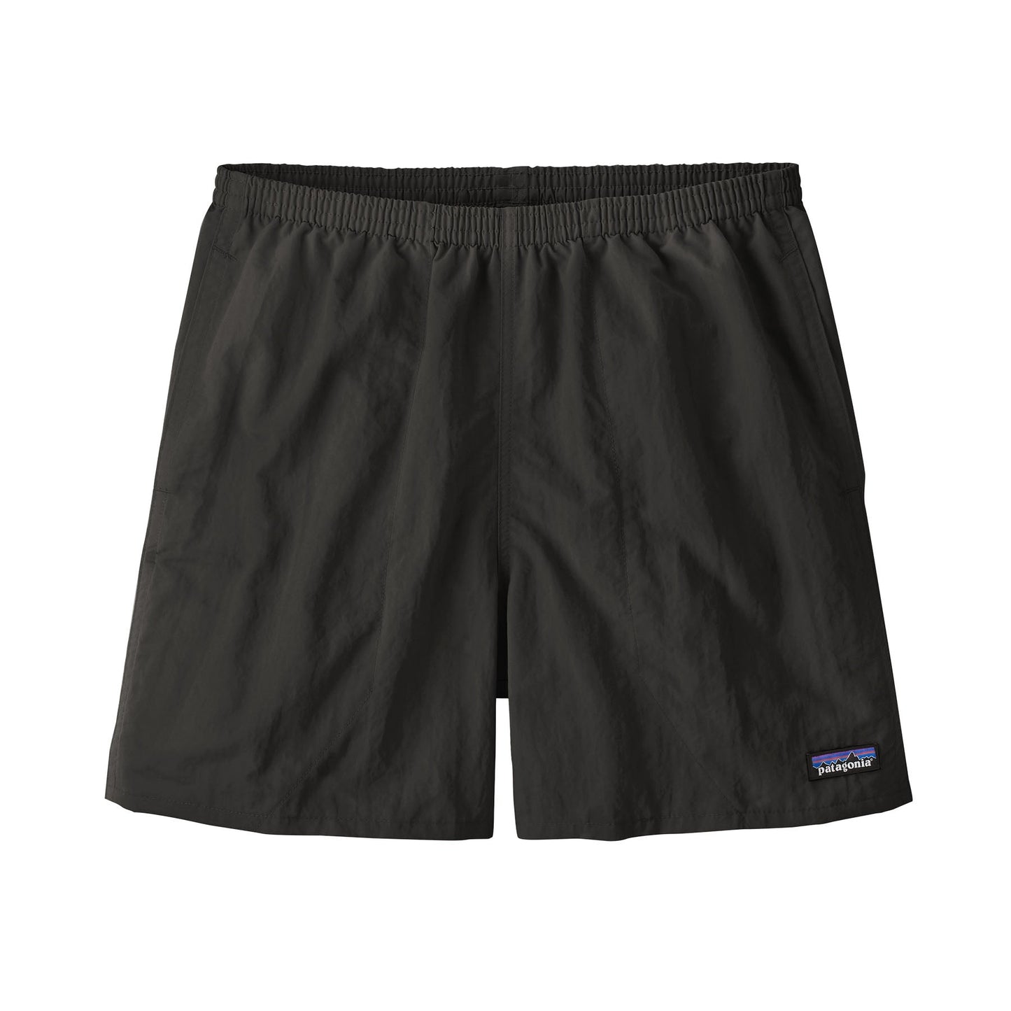 Short léger en matière recyclée | Noir "baggies shorts black"