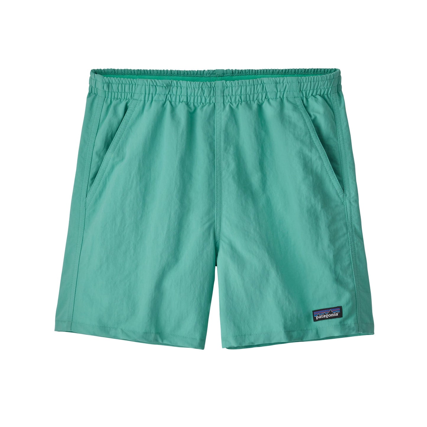 Short léger turquoise en matière recyclée - baggies shorts fresh teal