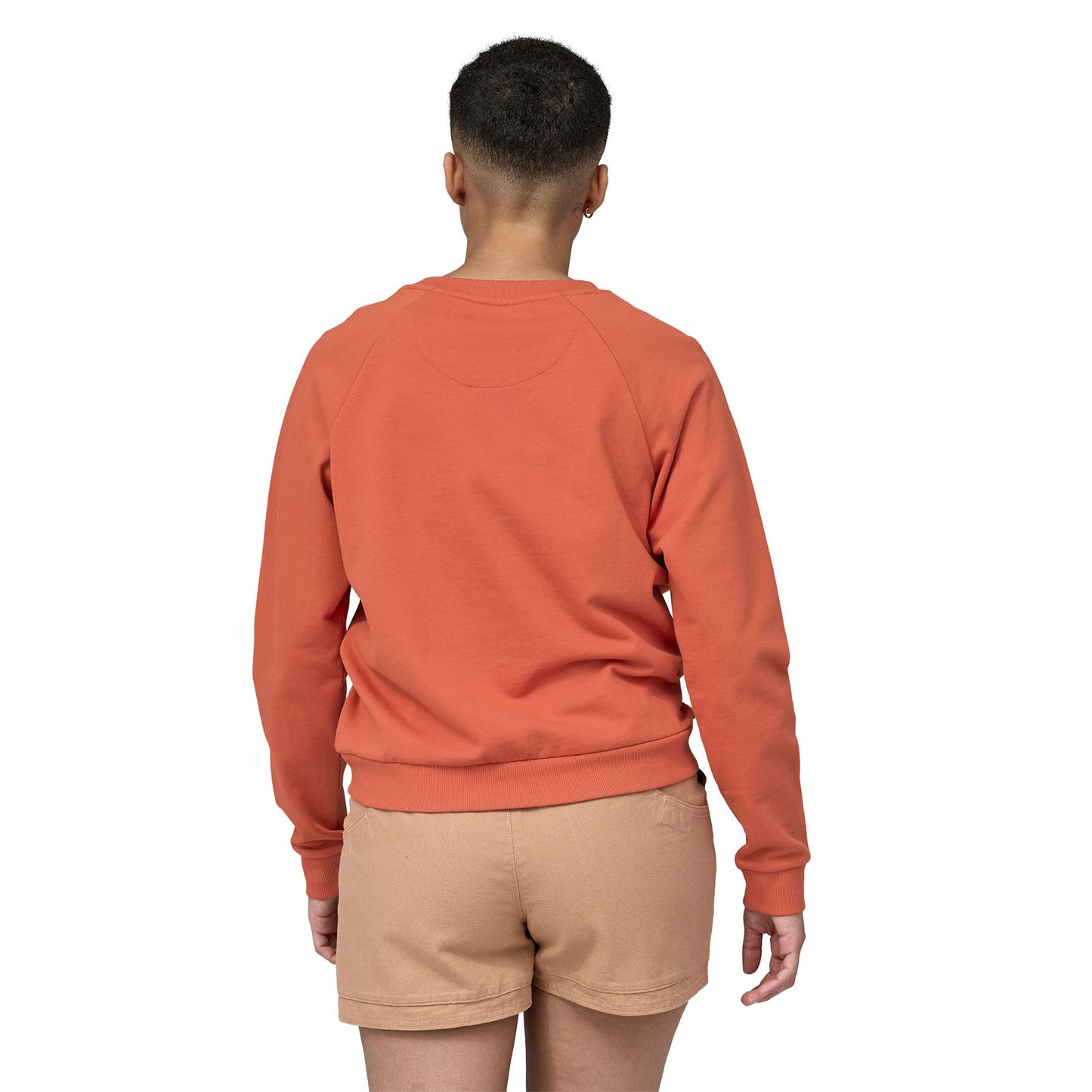 Sweat orange en coton bio - regenerative cotton essential quartz coral
