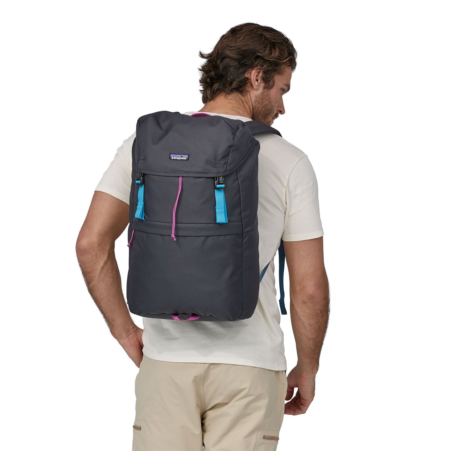 Sac à dos en recyclé | "marine" fieldsmith lid pack - pitch blue