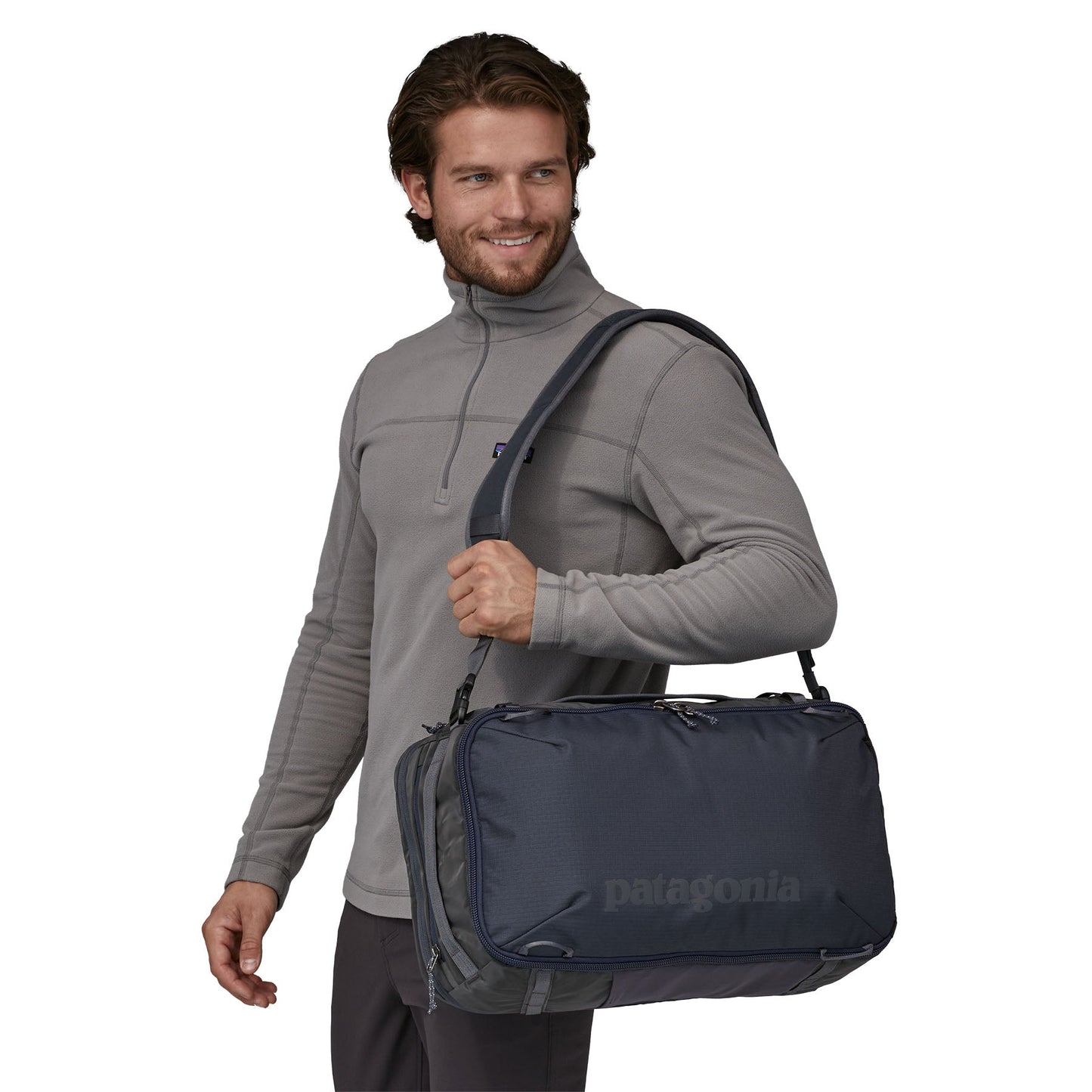 Sac à dos 30L en matières recyclées | Bleu "black hole mini mlc smolder blue"