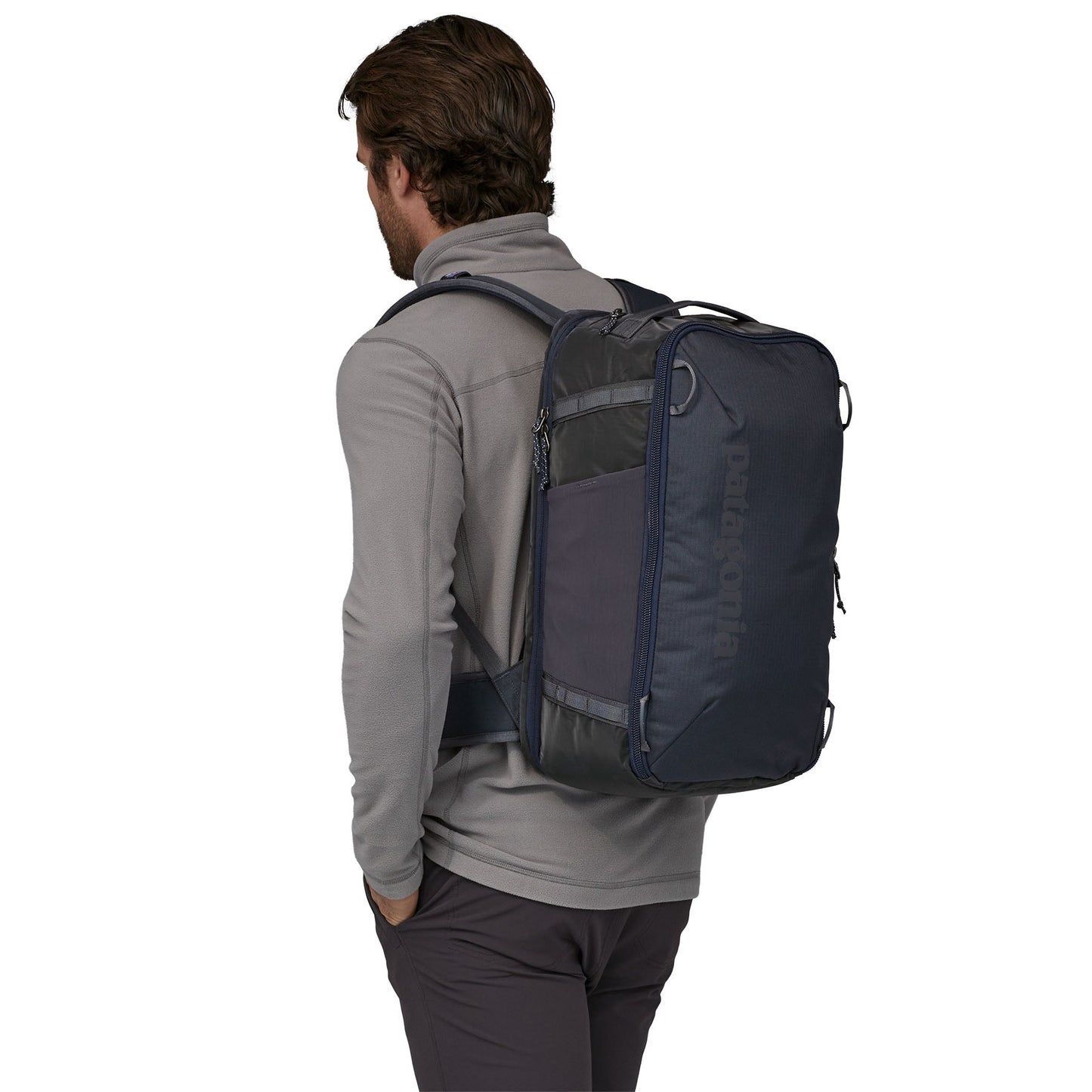 Sac à dos 30L en matières recyclées | Bleu "black hole mini mlc smolder blue"