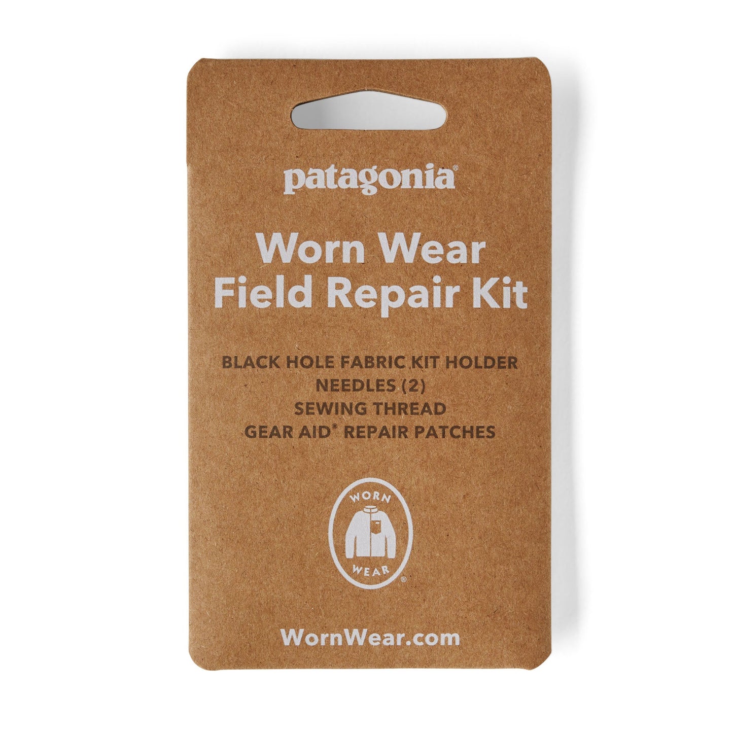 Kit de réparation en matière recyclée | "worn wear field repair kit black"