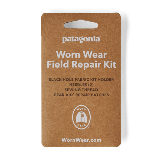 Kit de réparation en matière recyclée | "worn wear field repair kit black"
