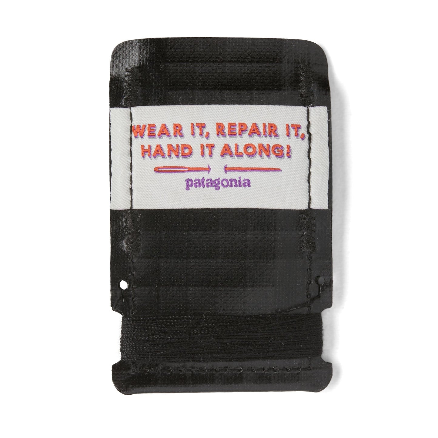 Kit de réparation en matière recyclée | "worn wear field repair kit black"