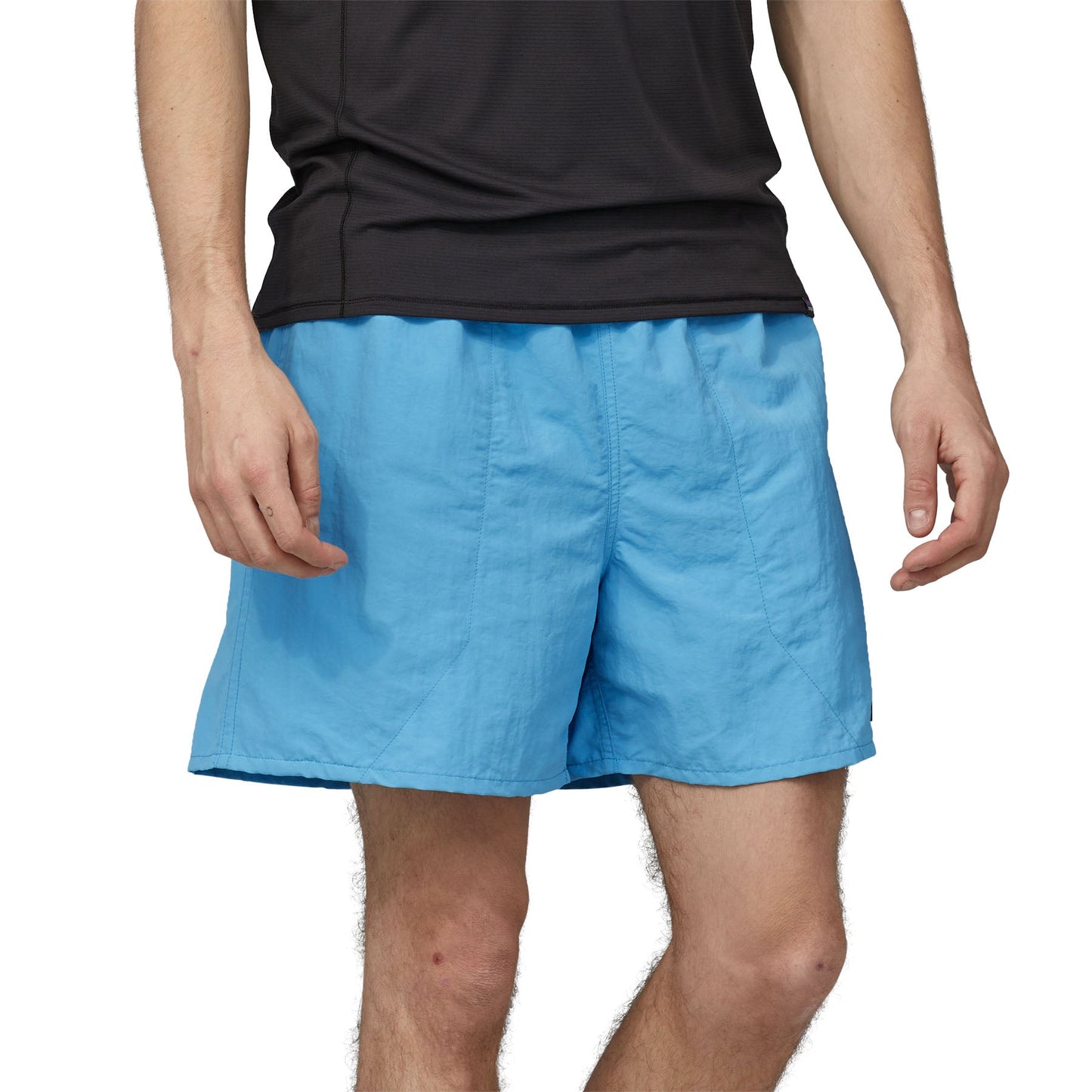 Short léger en matière recyclée | Bleu ciel "baggies shorts lago blue"