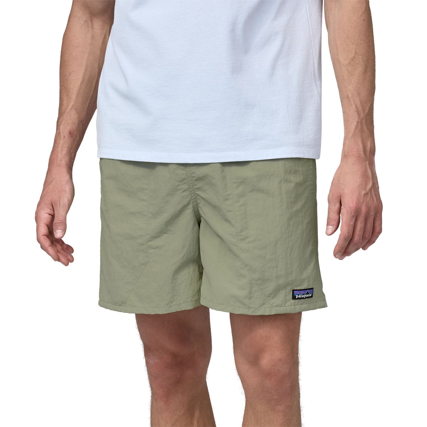 Short léger en matière recyclée | Vert "baggies shorts salvia green"