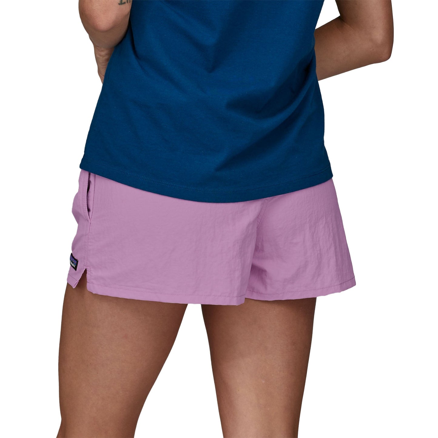 Mini short violet en recyclé - barely baggies shorts dragon purple