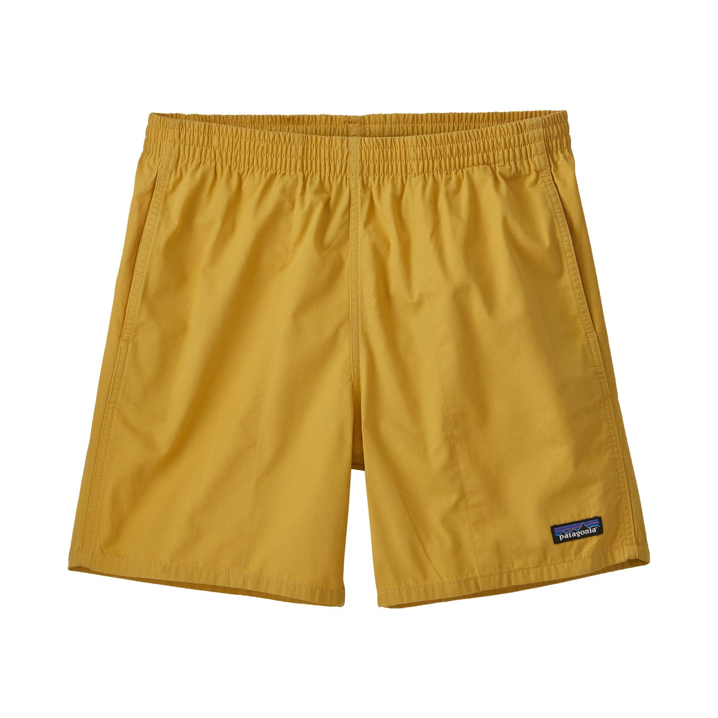 Short en coton en conversion | Jaune "funhoggers shorts surfboard yellow"