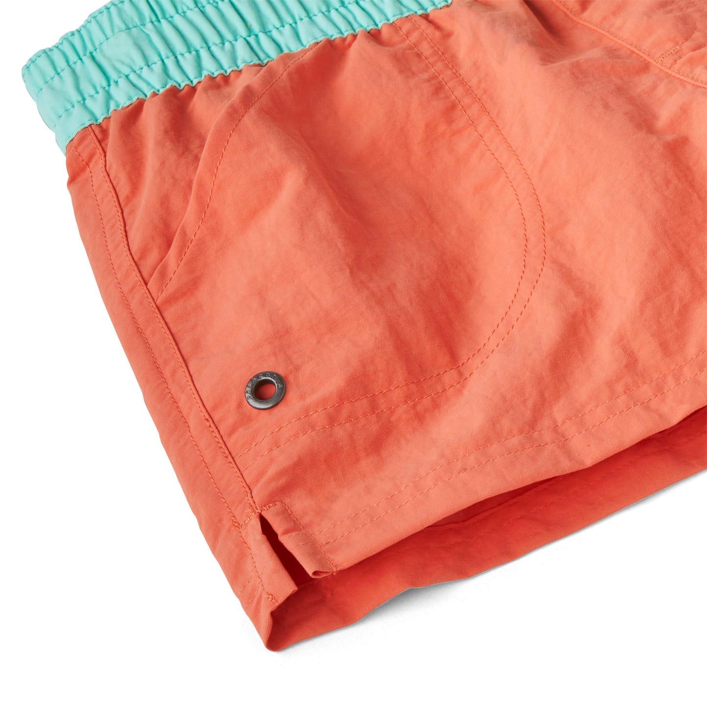 Short de bain orange en recyclé - costa rica baggies shorts unlined cohc