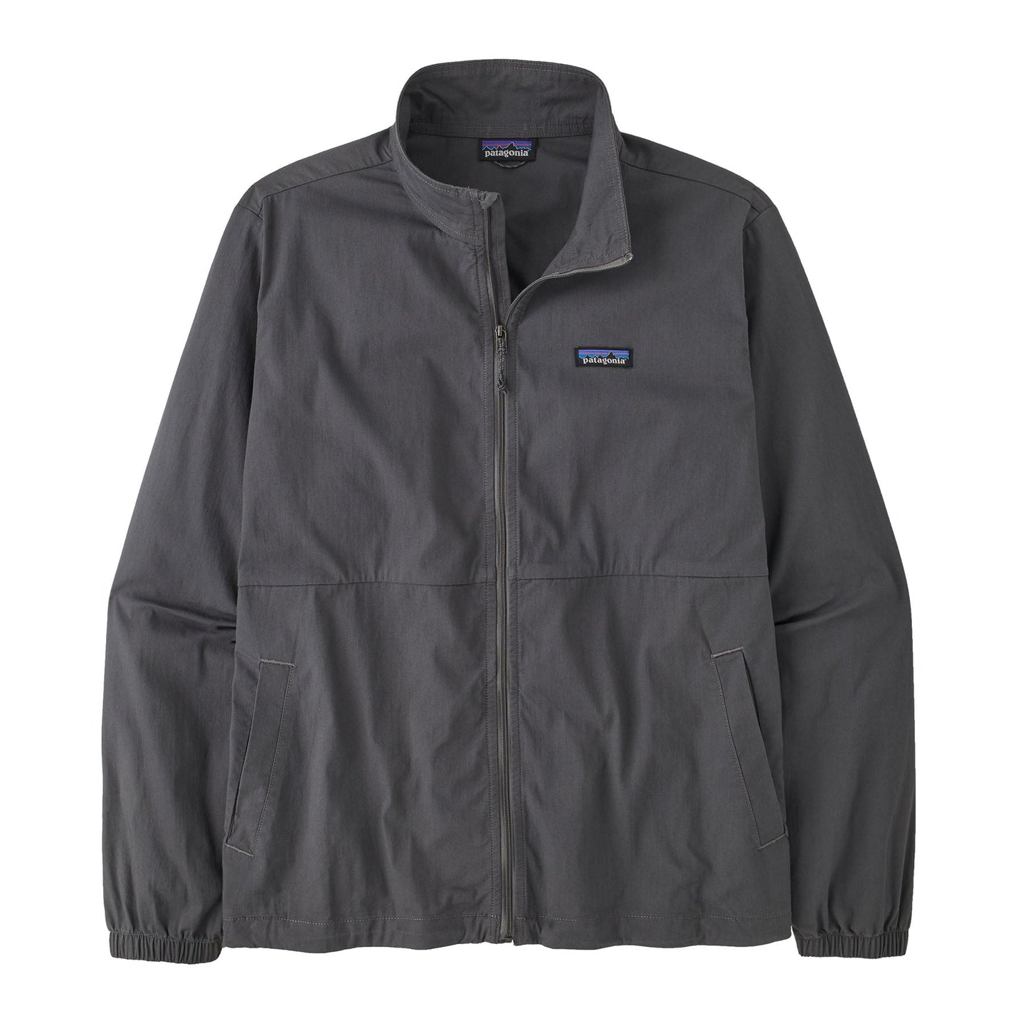 Coupe-vent en coton bio et nylon recyclé | gris "nomader jkt - forge grey"
