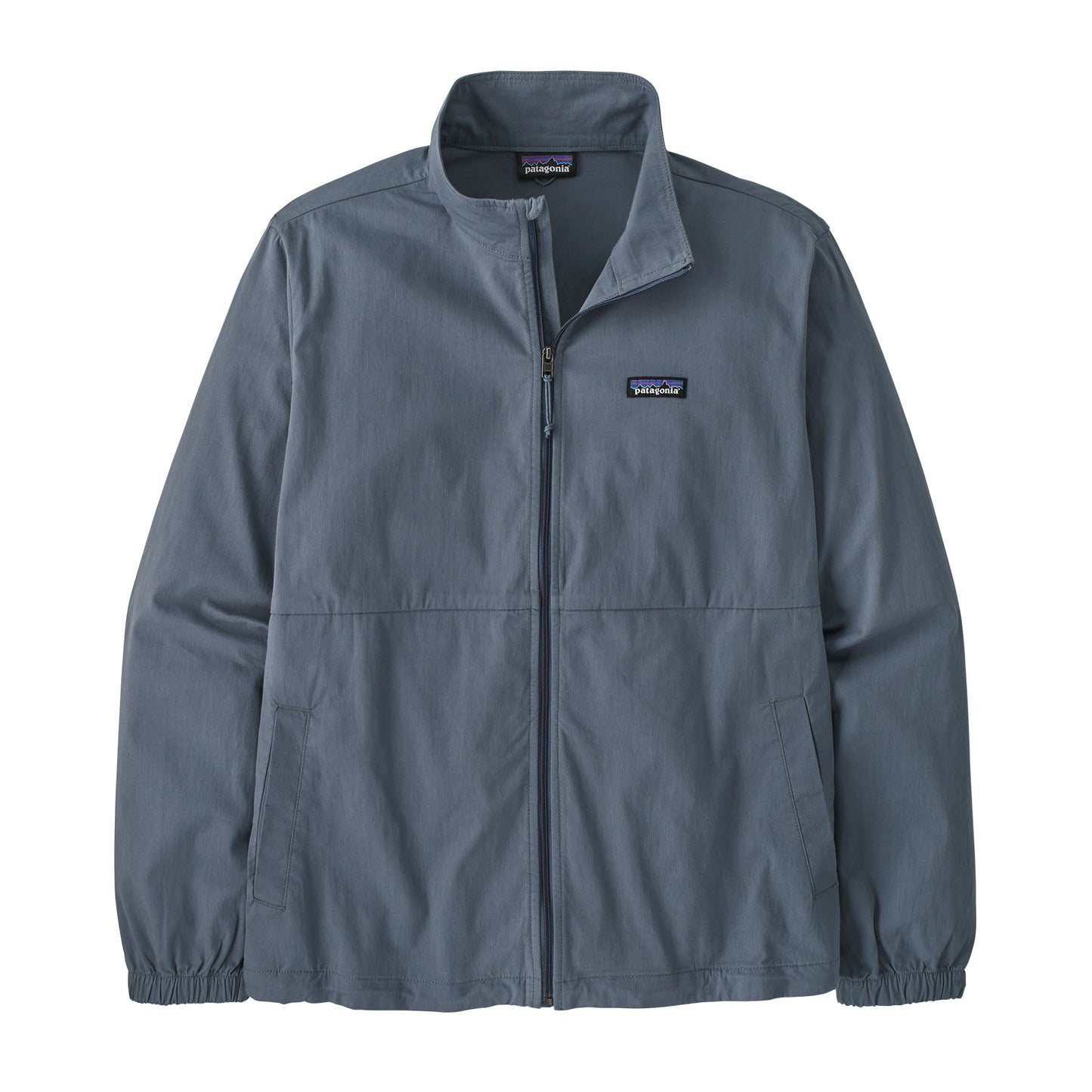 Coupe-vent en coton bio et matière recyclée | bleu "nomader jkt utility blue"