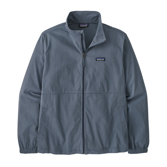 Coupe-vent en coton bio et matière recyclée | bleu "nomader jkt utility blue"