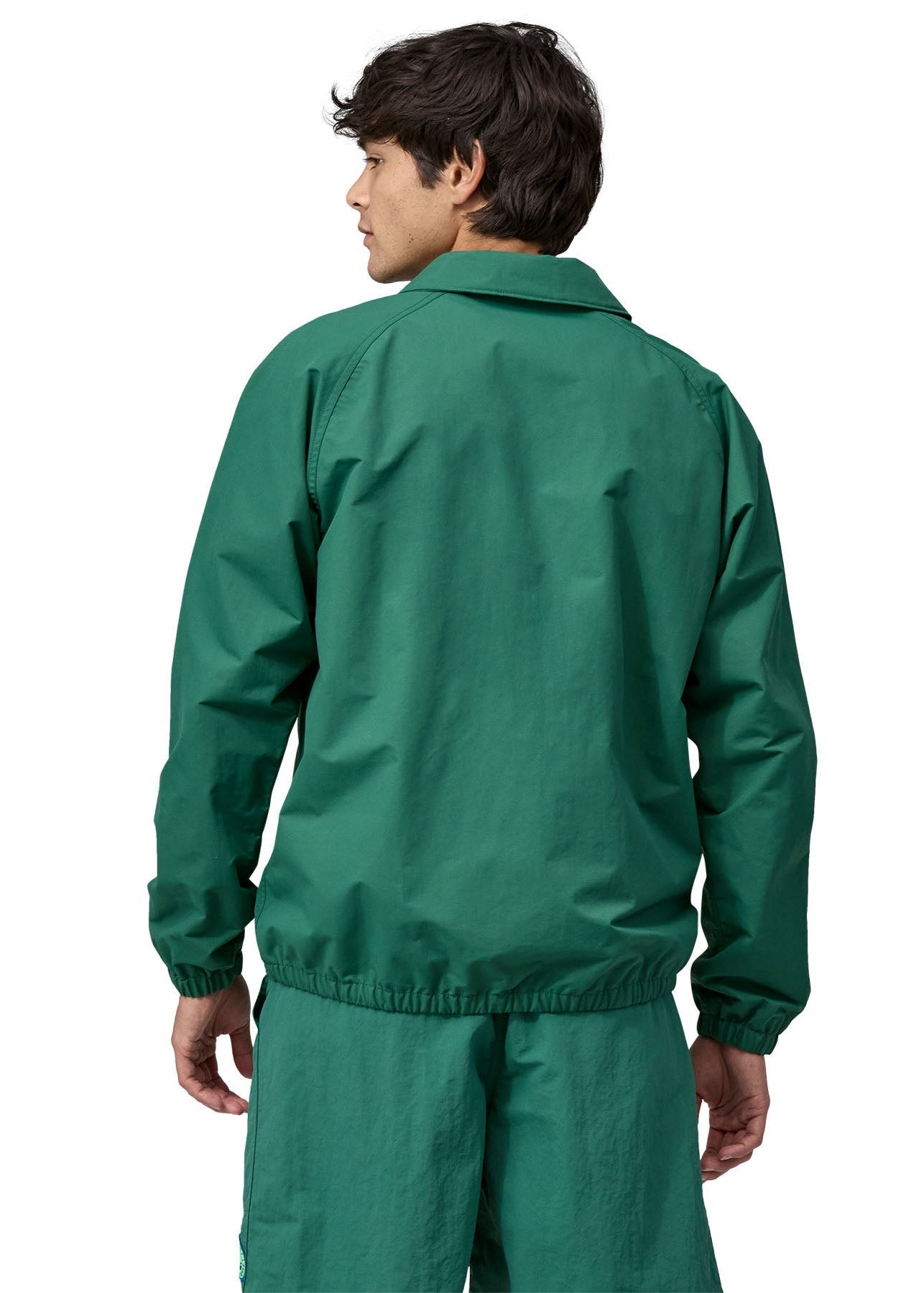 Veste coupe-vent en matière recyclée | Vert "baggies jkt conifer green cifg"