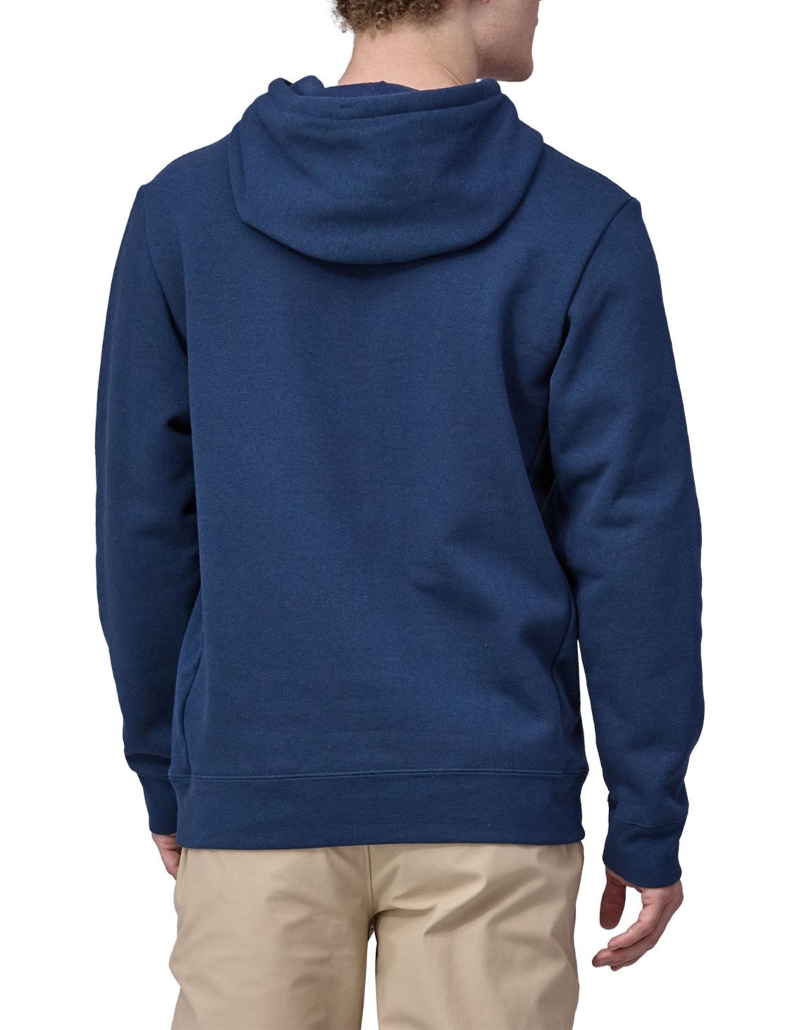 Sweat à capuche en matières recyclées | Bleu "fitz roy icon uprisal hoody lagom blue"