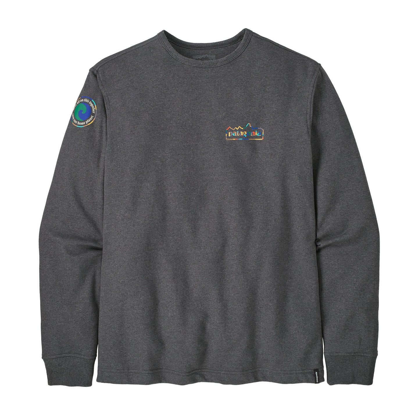 Sweat  léger en matières recyclées | Noir "light weight unity fitz wildrise crew ink black"