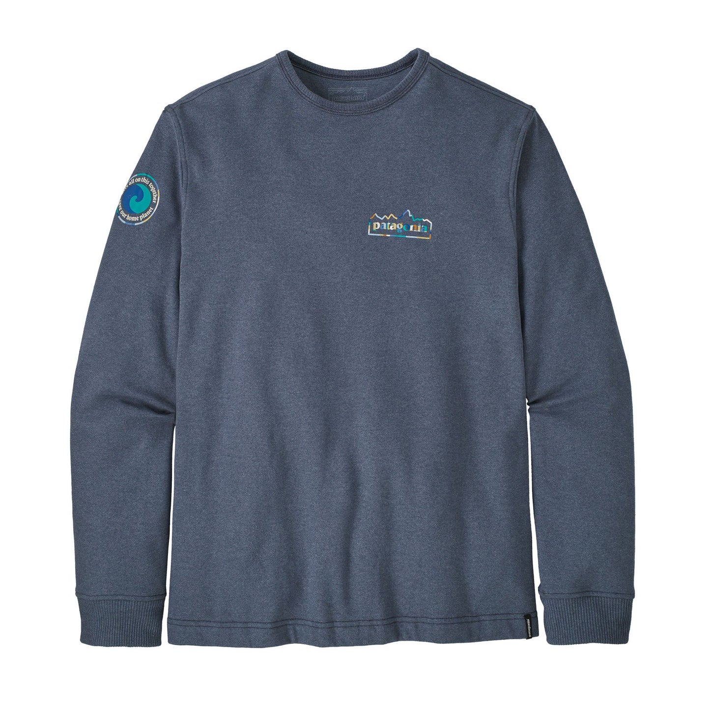 Sweat en matières recyclées | Bleu "lw unity fitz wildrise crew new navy"