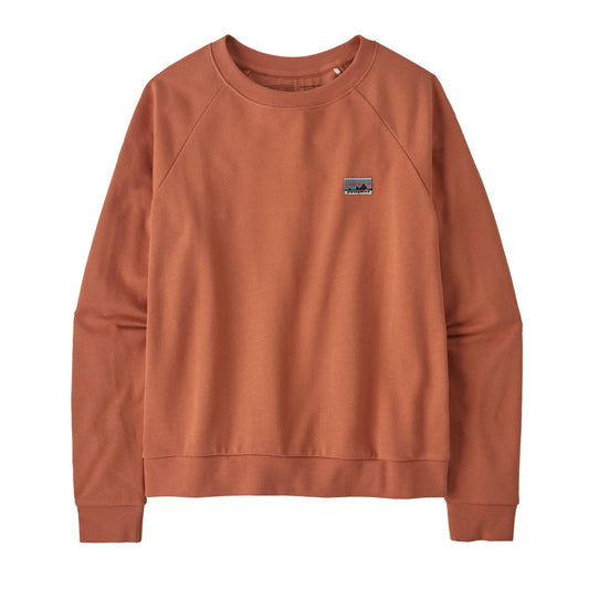 Sweat en coton bio | Marron orangé "regenerative essential top sienna clay"