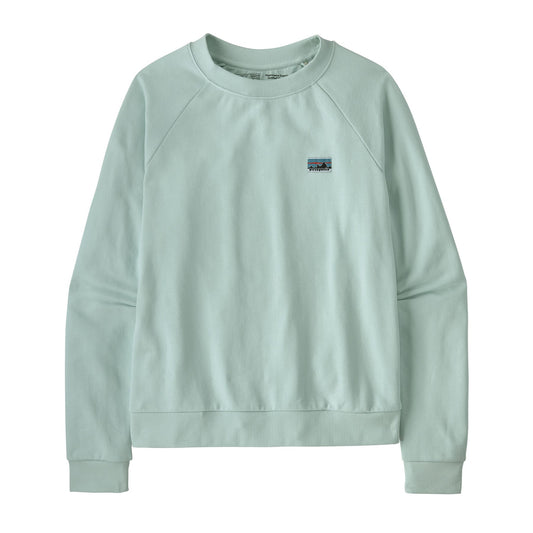 Sweat en coton bio | bleu "regenerative essential wispy green"
