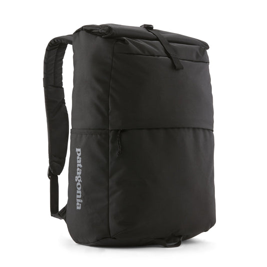 Sac à dos 30L en matière recyclée | Noir "fieldsmith roll top pack black"