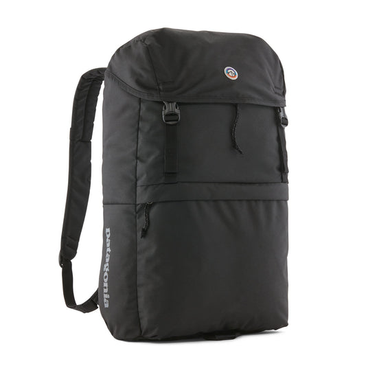 Sac à dos 28L en matière recyclée | Noir "fieldsmith lid pack black"