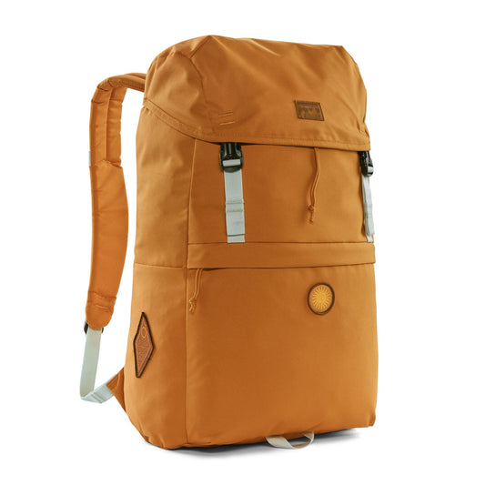 Sac à dos 28L en matière recyclée | Caramel "fieldsmith lid pack golden caramel"