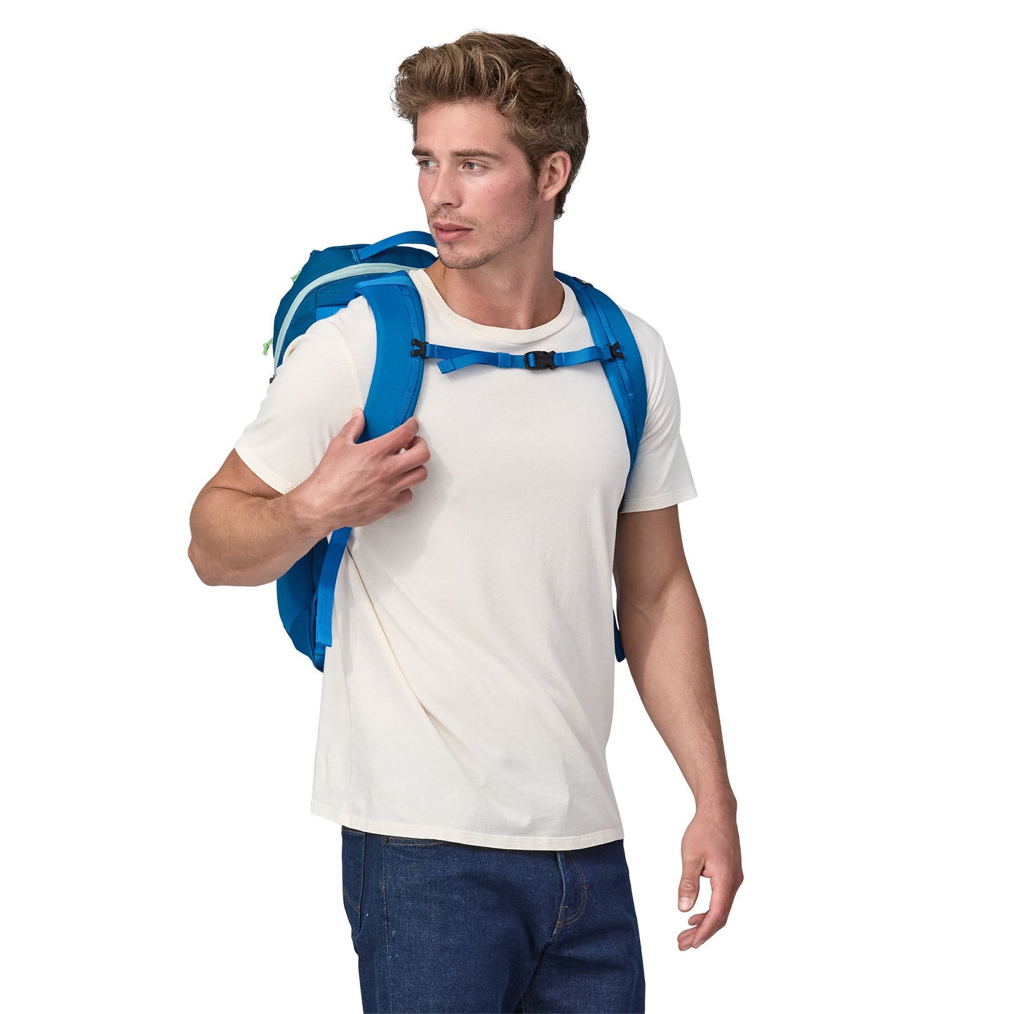 Sac à dos 25l en polyester recyclé | bleu "black hole pack 25l vessel blue"