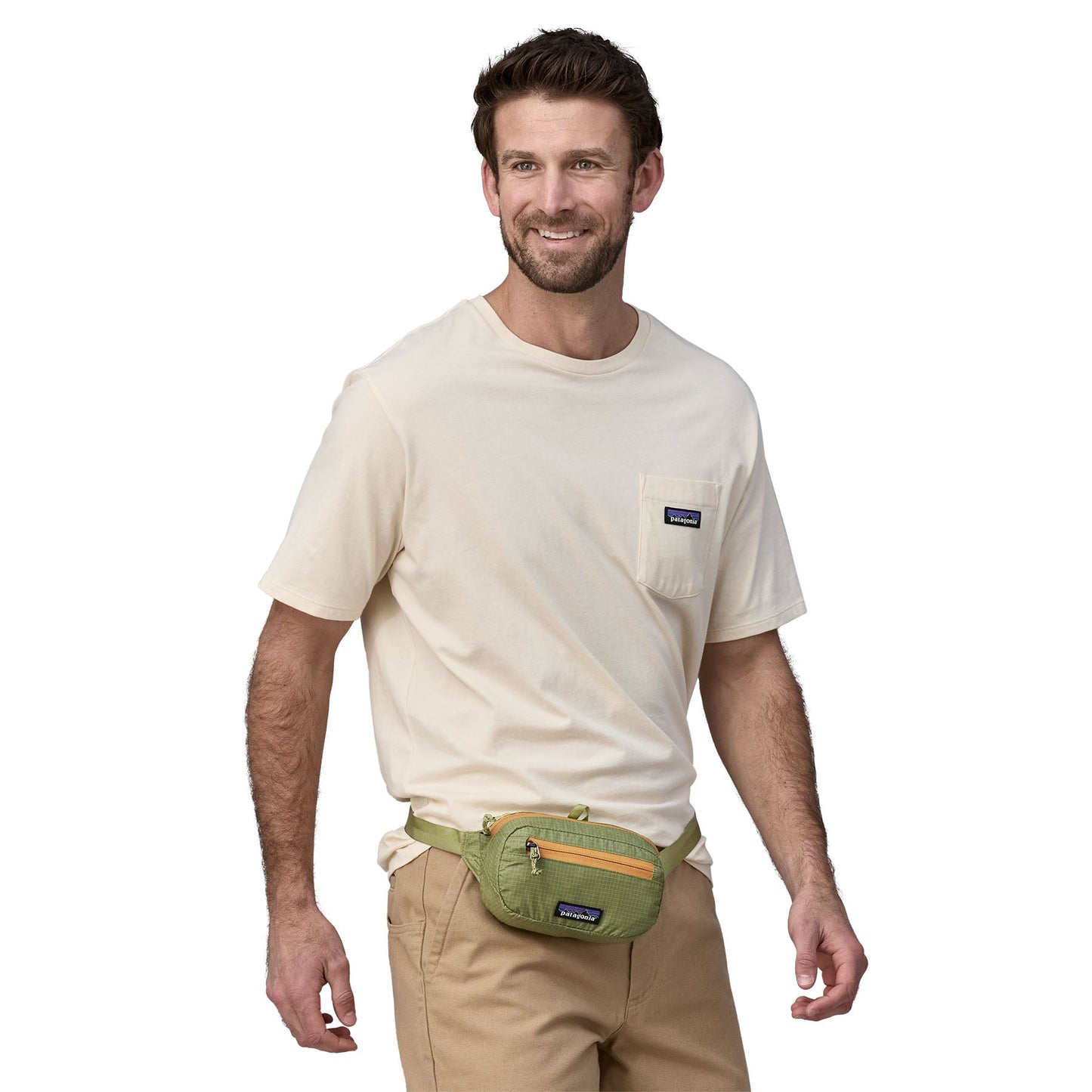 Banane en matière recyclée | vert "ultralight mini hip buckhorn green"