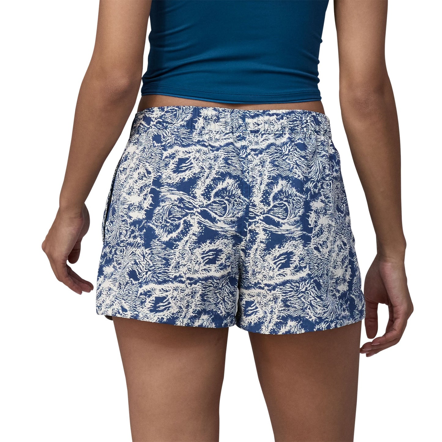 Short en matière recyclée | bleu "w's barely baggies shorts endless blue cebl"