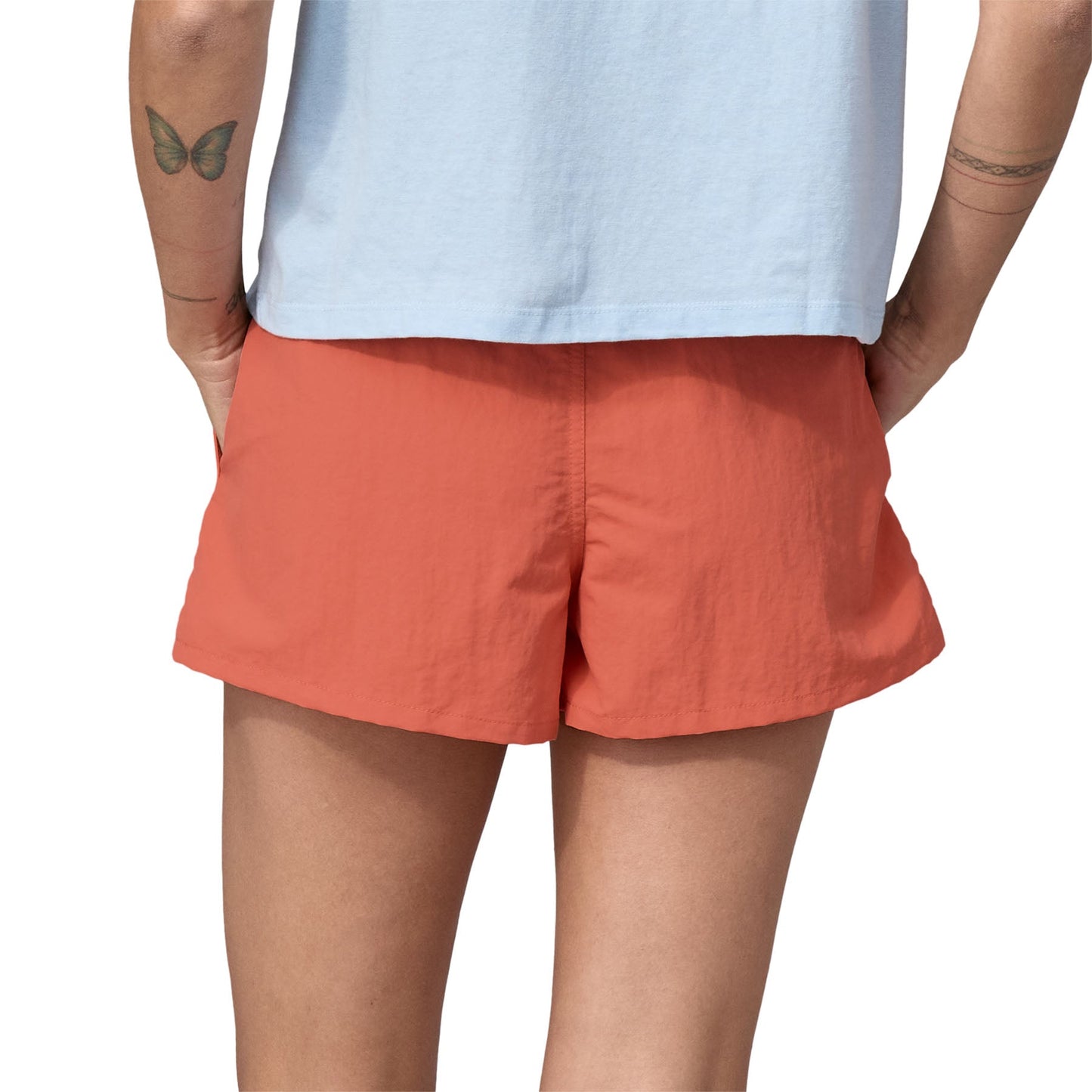 Short en matière recyclée | rose "w's barely baggies shorts coho coral cohc"